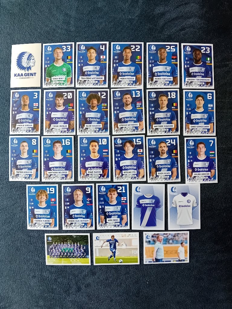 panini stickers Pro League 24/25 Gent, Enlèvement ou Envoi, Neuf, Sport