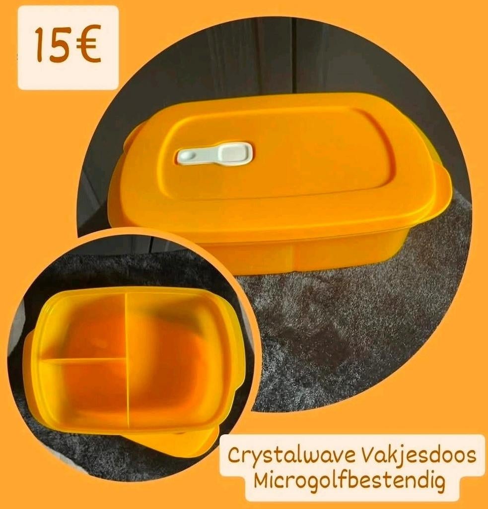 Boîte à ondes en cristal Tupperware, Enlèvement ou Envoi, Neuf