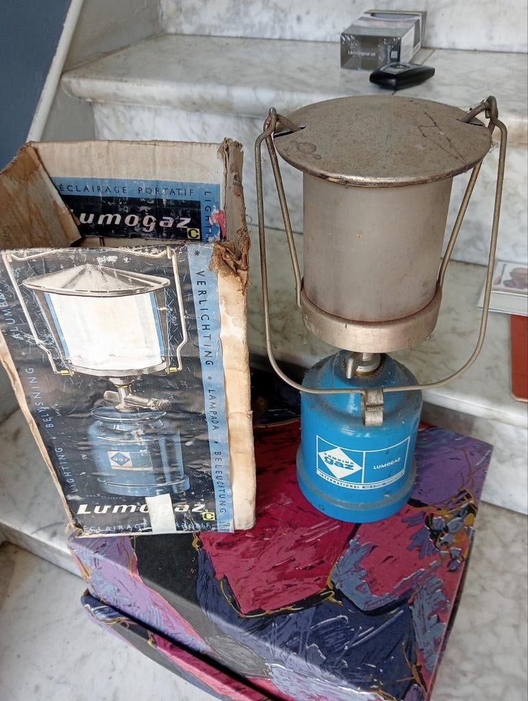Camping licht op gas, Ophalen of Verzenden