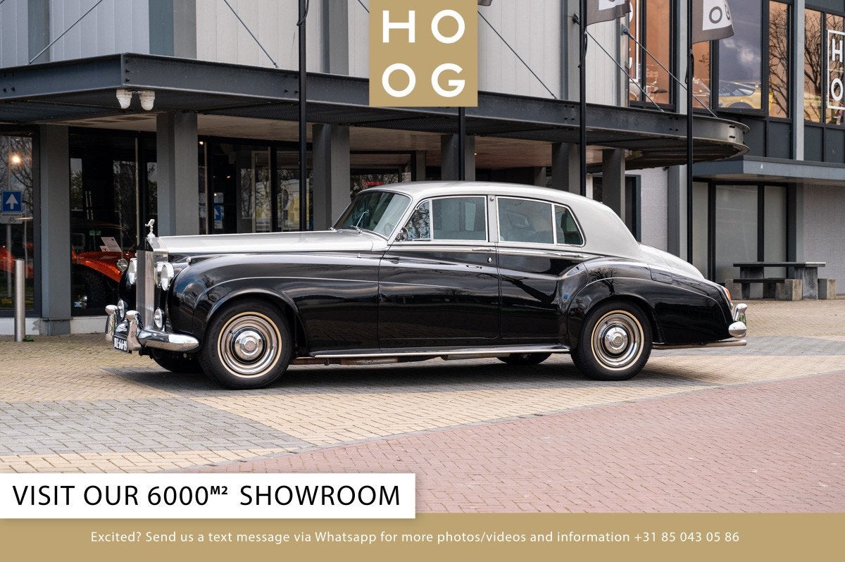 Rolls-Royce Silver Cloud II (bj 1962, automaat), Auto's, Rolls-Royce, Te koop, Silver Cloud, Lederen bekleding, Benzine, Berline