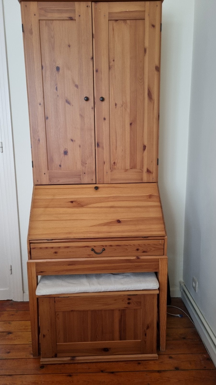 Bureau - secrétaire + siège, Enlèvement