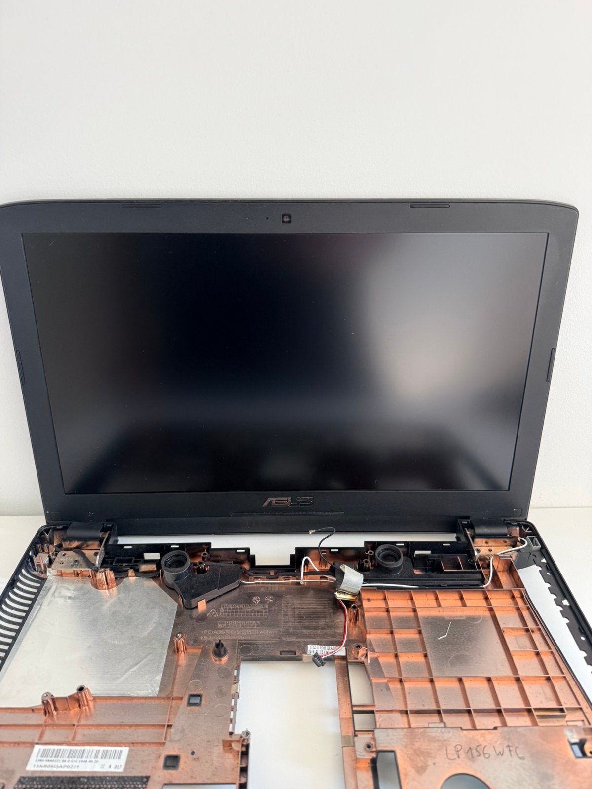 Topcase scherm display ASUS G552VW Reparatie, Ophalen of Verzenden, Zo goed als nieuw, Gaming