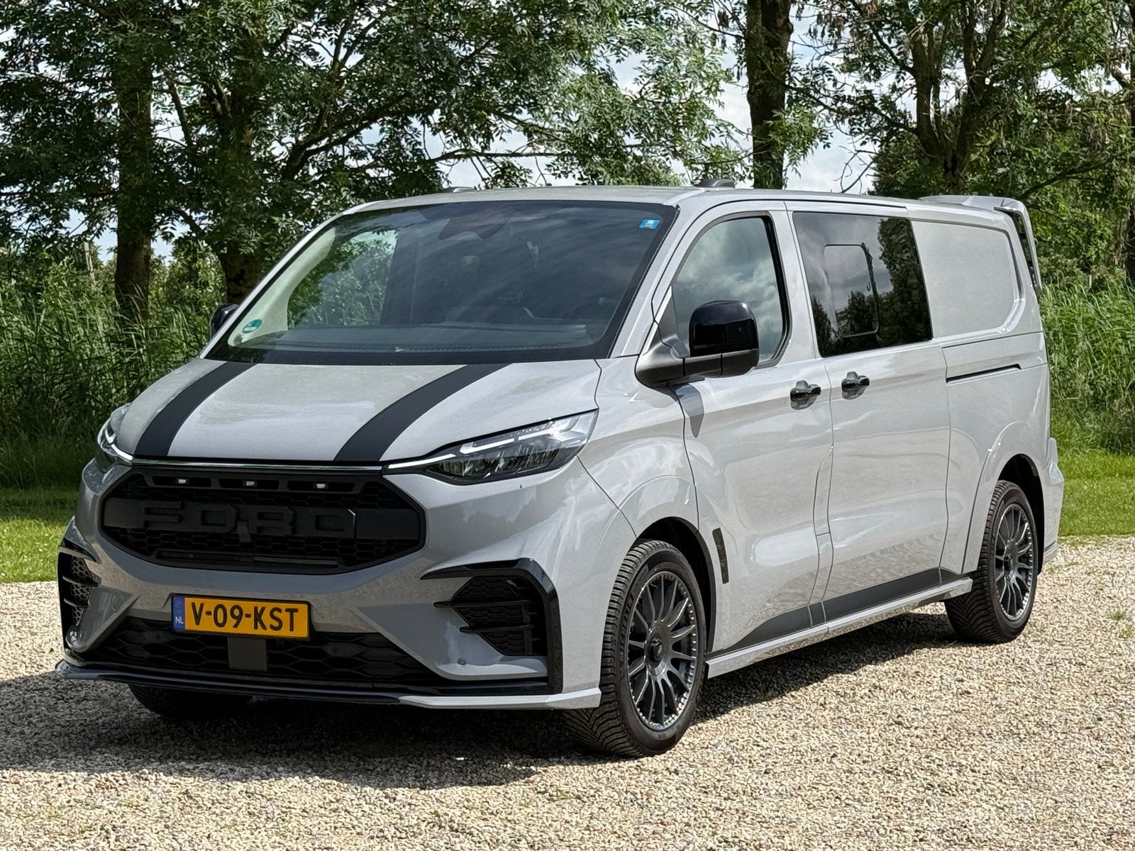 Ford TRANSIT CUSTOM 320 2.0 TDCI L2H1 MS-RT AWD, Autos, Camionnettes & Utilitaires, Particulier, ABS, Ford, Électrique, Automatique