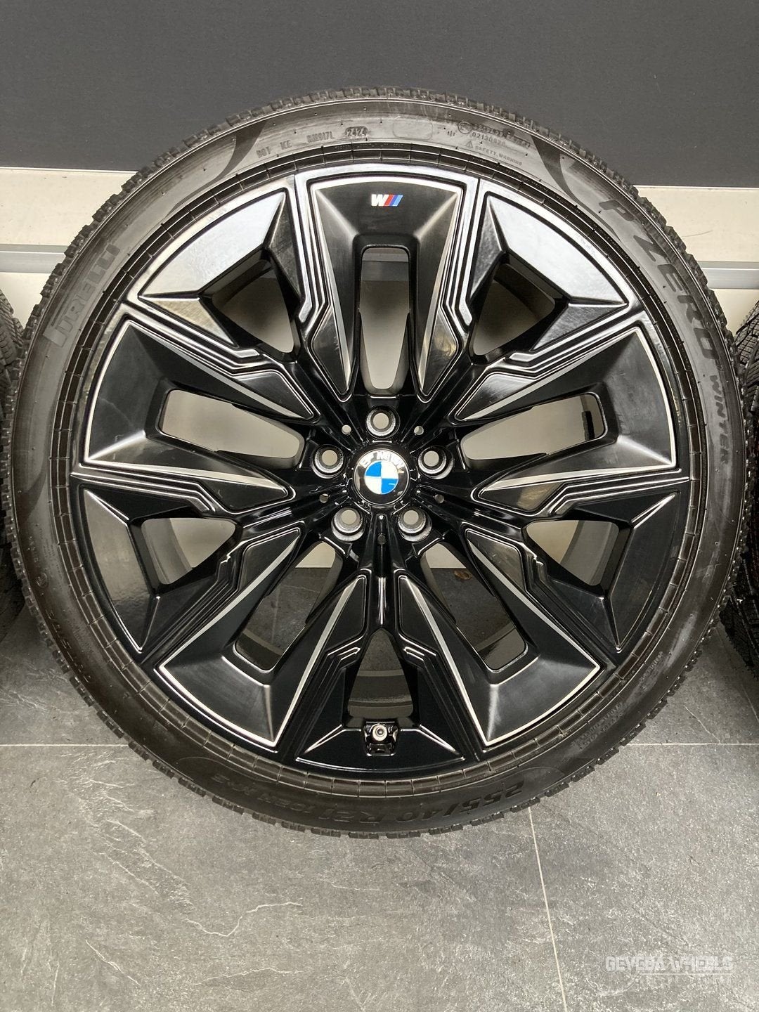 21” originele BMW 7 / i7 G70 / X3 G45 velgen + winterbanden, Auto-onderdelen, Banden en Velgen, -, -, Banden en Velgen, Gebruikt