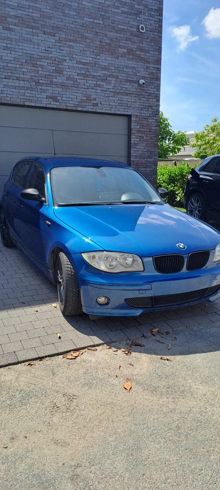 Bmw 116i benzine, Zwart, Blauw, Handgeschakeld, 5 deurs