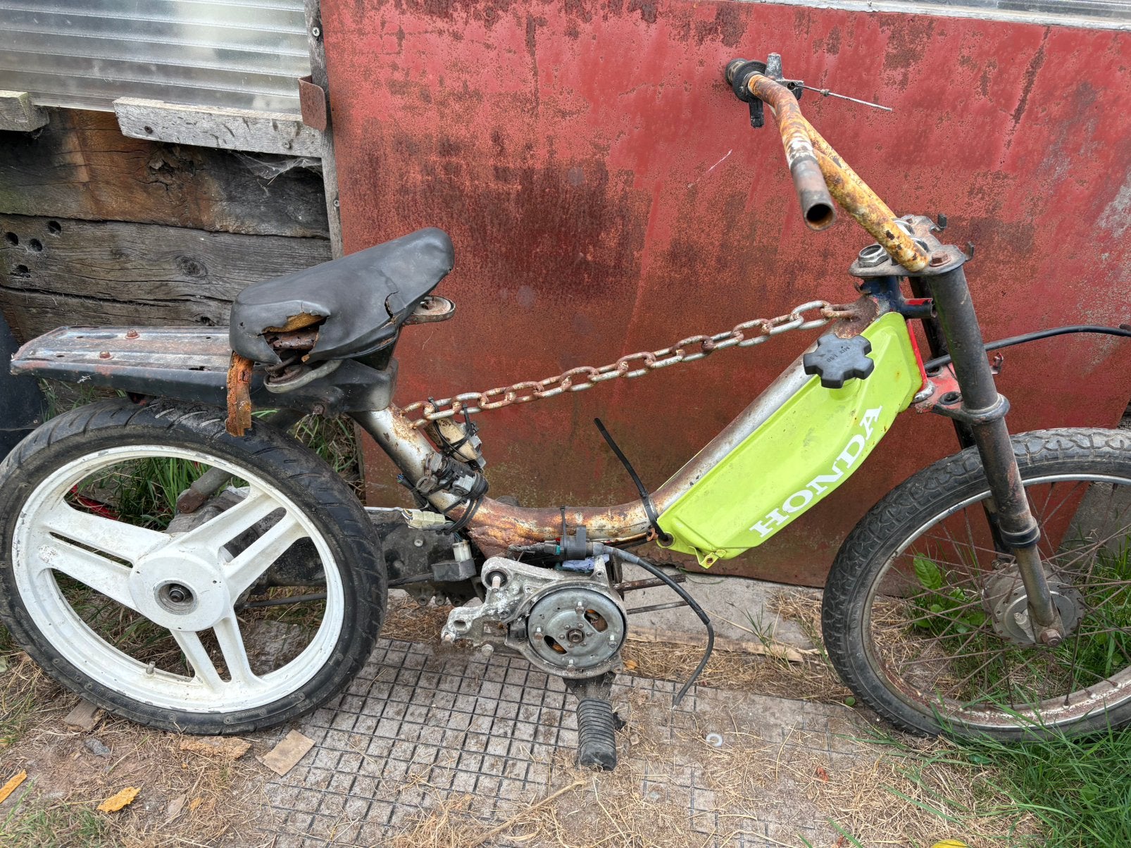 Brommer camino frame met wallaroo blok, Ophalen, Zo goed als nieuw