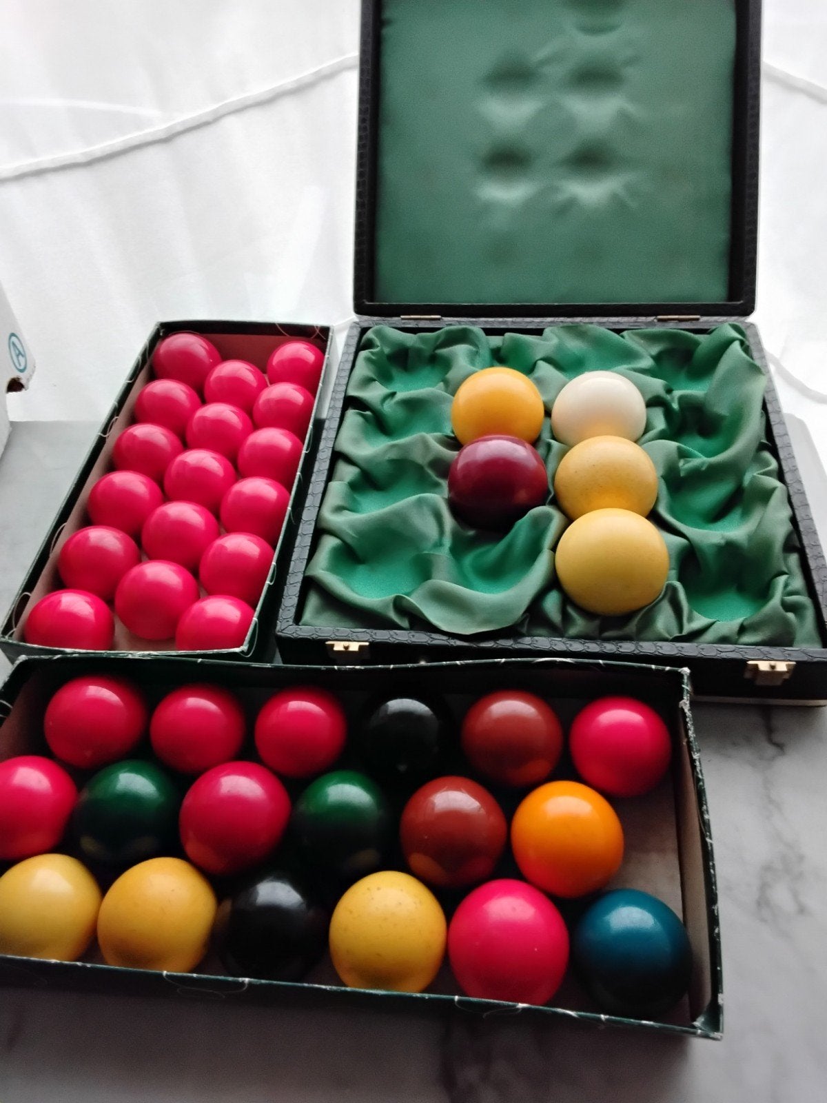 Pool ballen, Ophalen, Gebruikt