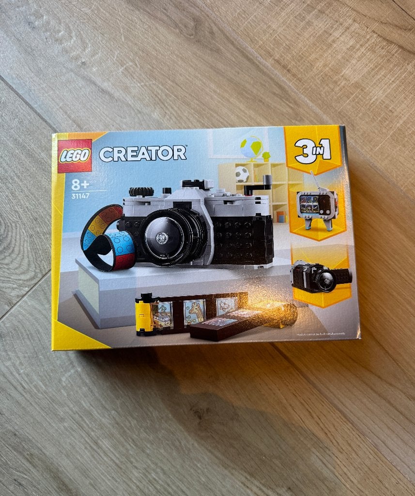 Lego Brickheadz 31147 - Retro Camera, Neuf, Lego, Ensemble complet, Enlèvement