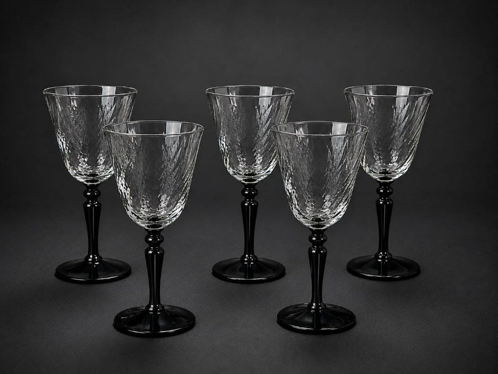 Lot de cinq verres Luminarc France vintage., Enlèvement