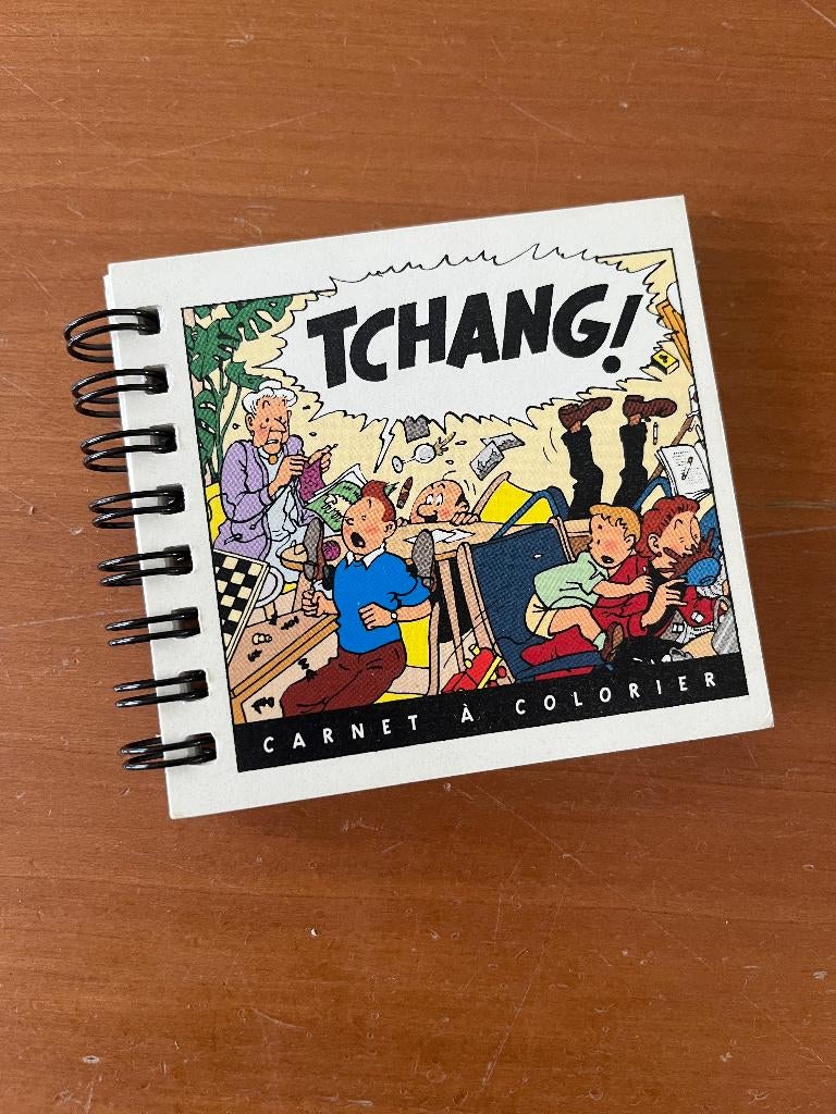 TINTIN TCHANG KLEURBOEK VOOR DE TENTOONSTELLING IN TIBET, Boeken, Ophalen of Verzenden, Nieuw, Hergé
