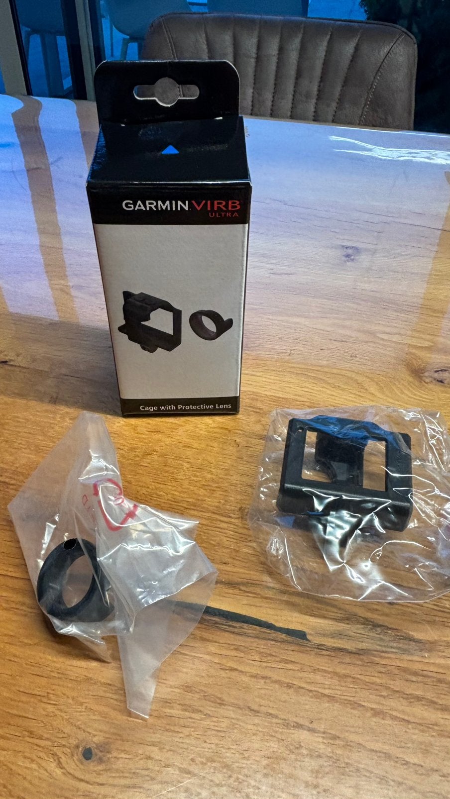 Garmin Virb case en lens bescherming, Ophalen of Verzenden, Zo goed als nieuw