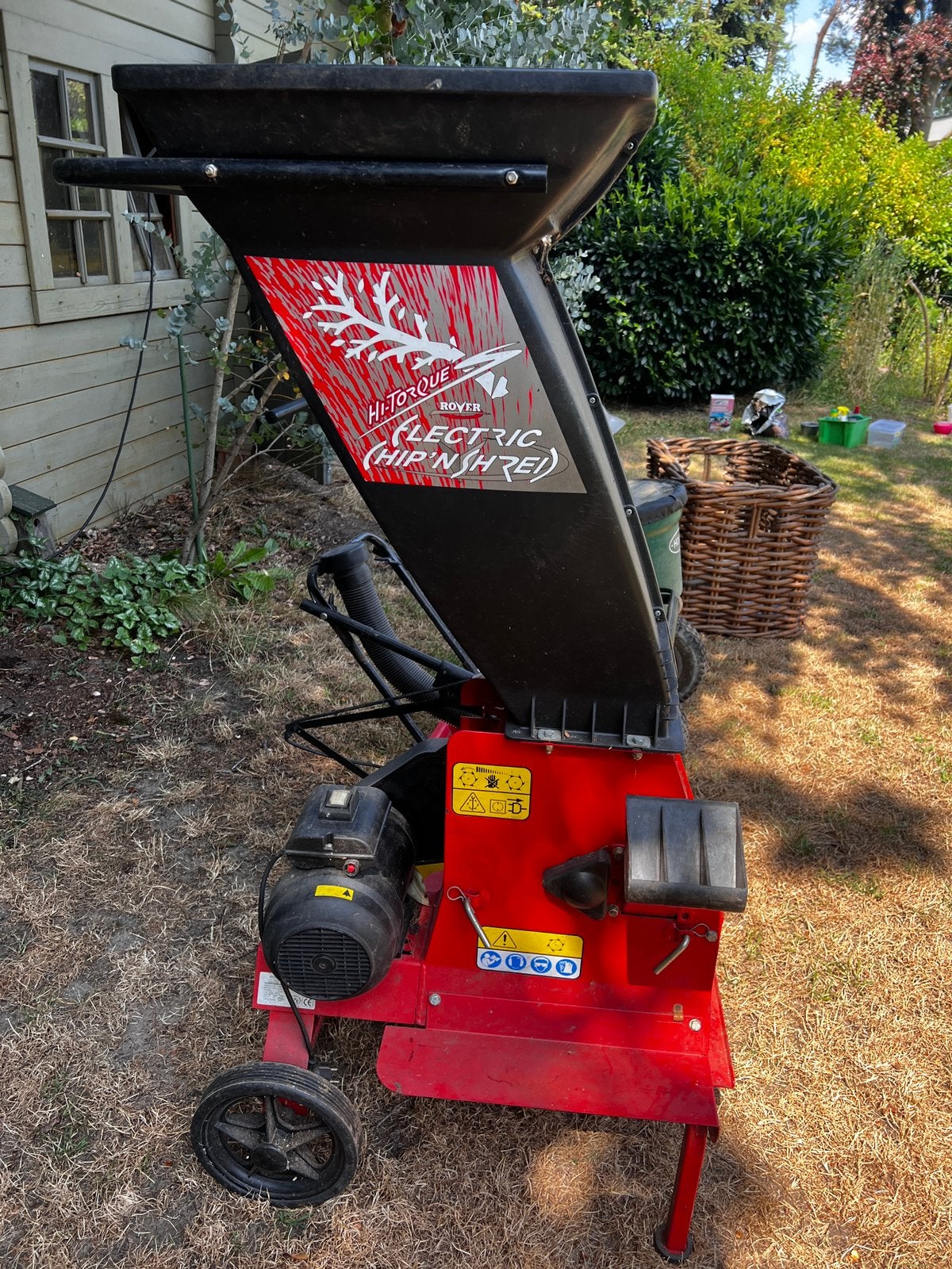 Rover elektrische hakselaar 2,4 kW, Tuin en Terras, Hakselaars, Gebruikt, Elektrisch, Ophalen