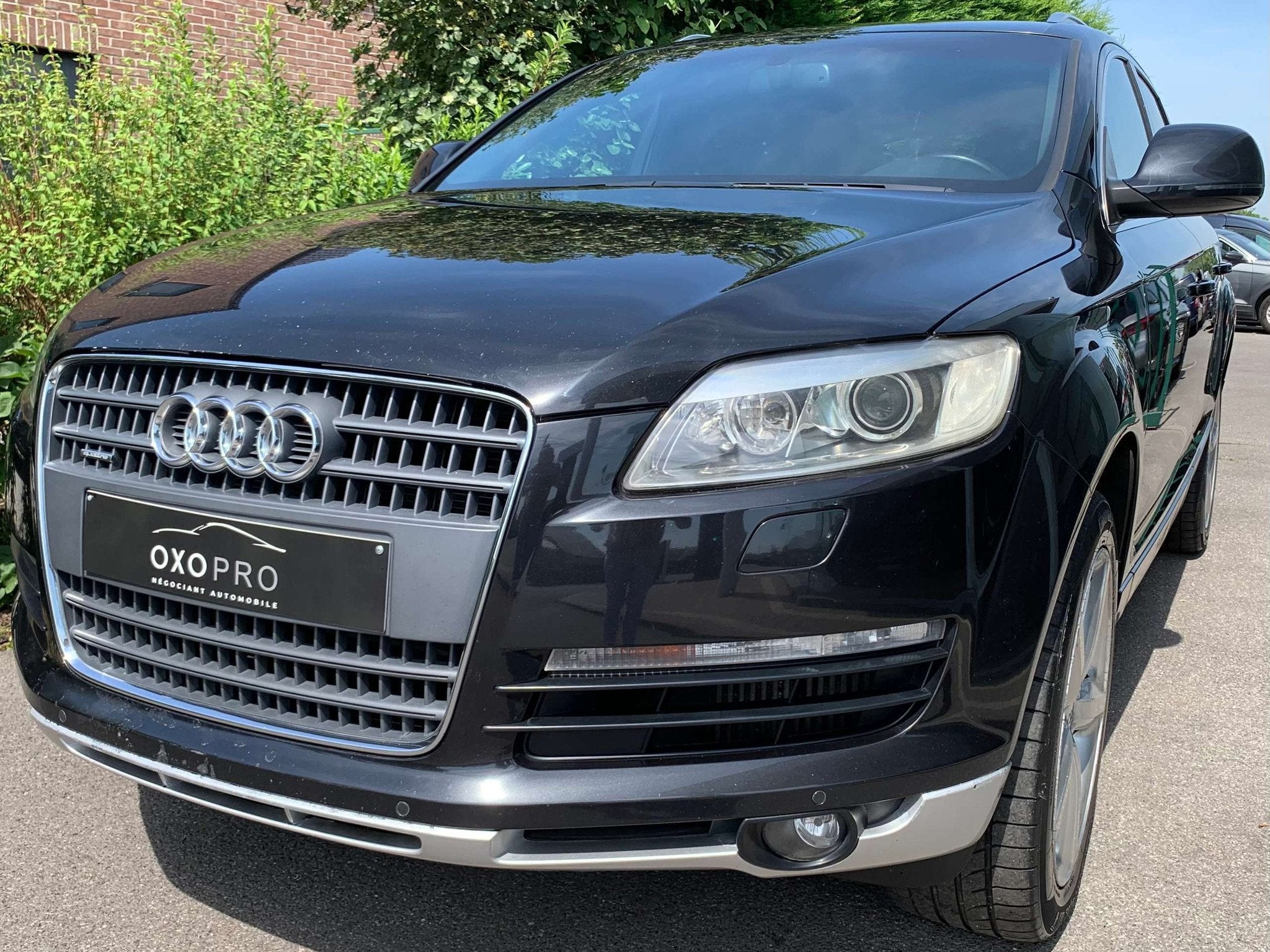 Audi Q7 3.0 TDI QUATTRO / S-Line / Xenon / Cuir / Gps / Came, Auto's, Automaat, Gebruikt, Zwart, Leder
