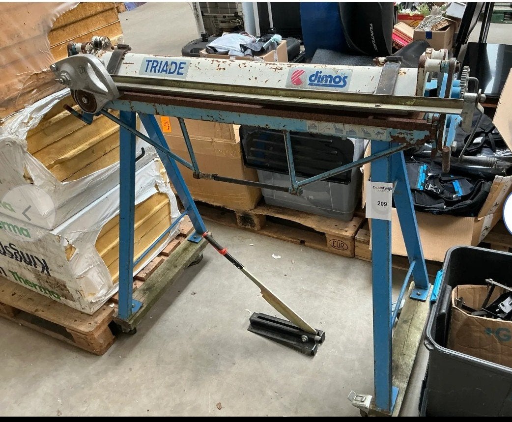 Dimos TRIADE plooibank / zetbank 1 meter, Doe-het-zelf en Bouw, Ophalen