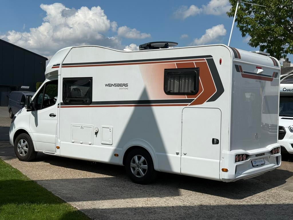 MERCEDES Weinsberg 640 SUITE - 9890 KM - 1 Eig - 170 CV *, Jusqu'à 4, Weinsberg, 6 à 7 mètres, Entreprise