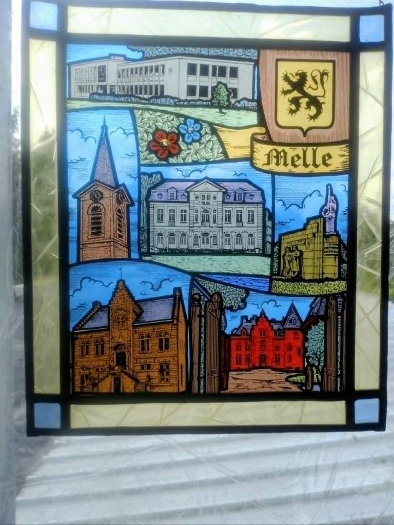 Glasraam Melle, Ophalen