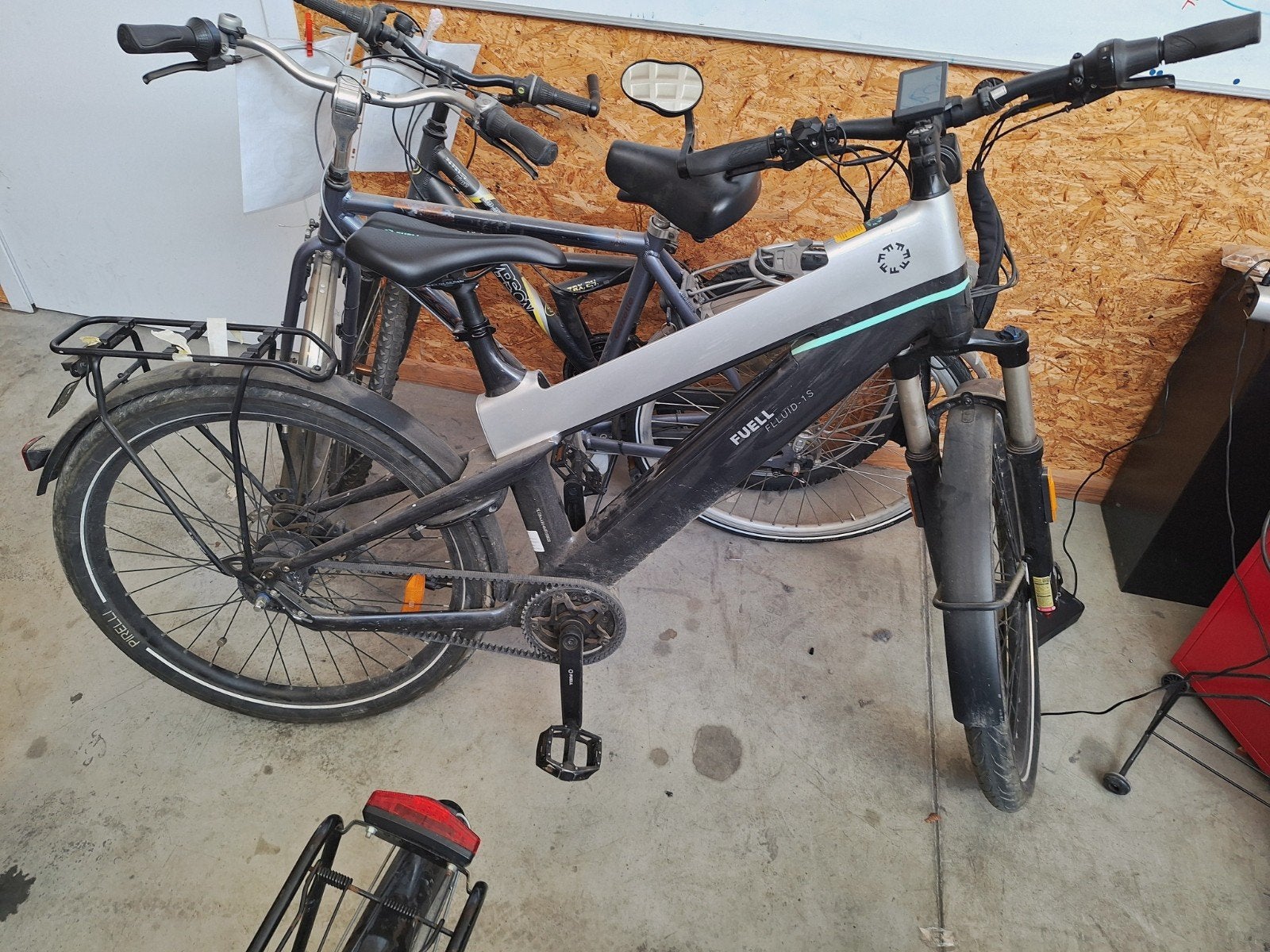 fuell pedelec s1, Ophalen