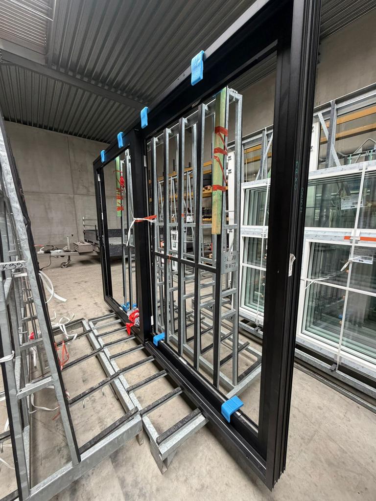 Reynaers cp130 schuifraam, Doe-het-zelf en Bouw, Ophalen of Verzenden, Zo goed als nieuw, Aluminium