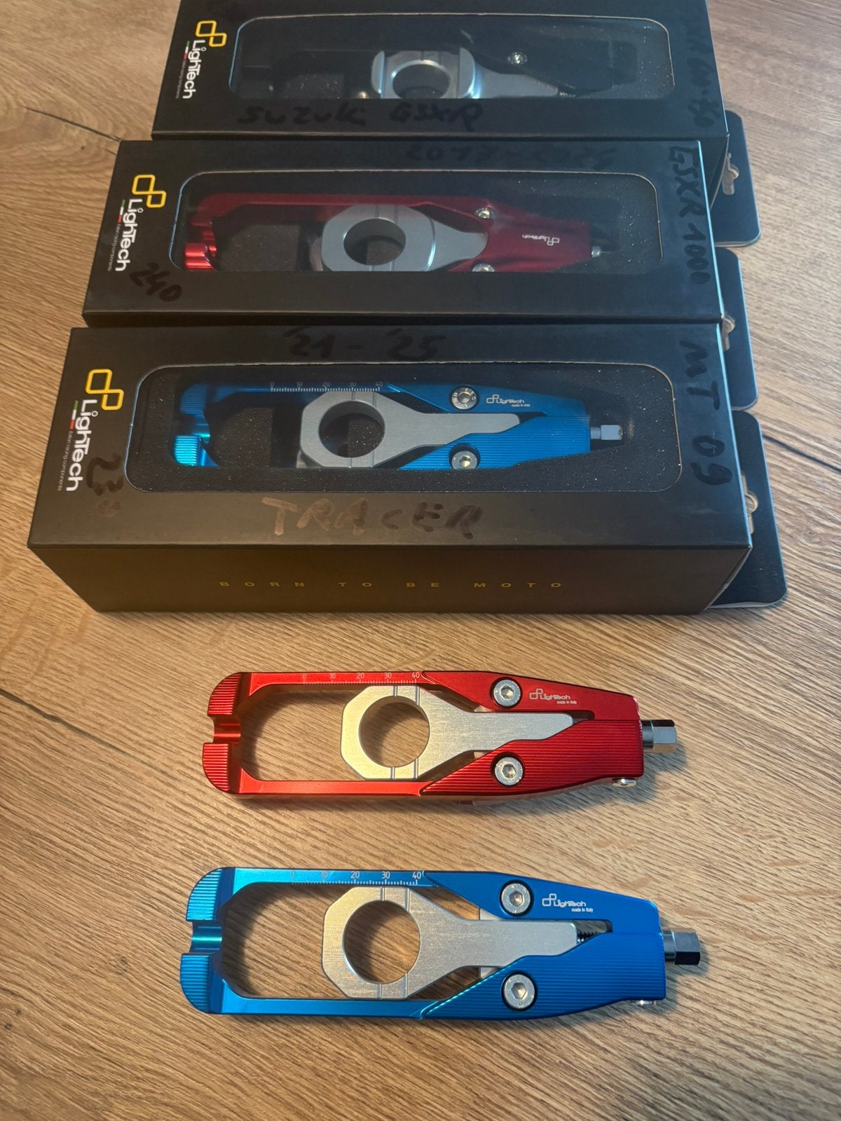 Lightech kettingspanners Yamaha MT09 sp tracer en 9GT, Motoren, Ophalen of Verzenden, Nieuw