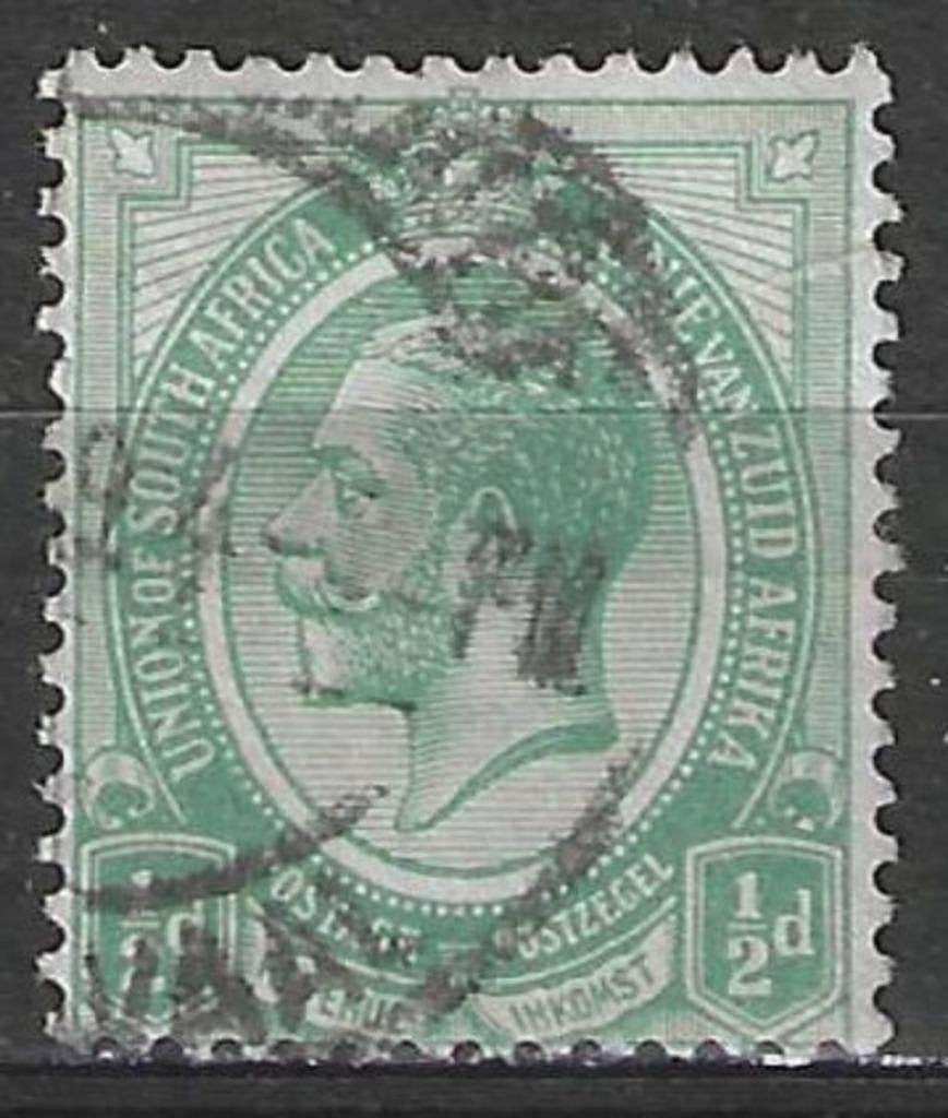 Afrique du Sud 1913/1920 - Yvert 2 - King George V (ST), Envoi, Afrique du Sud, Affranchi