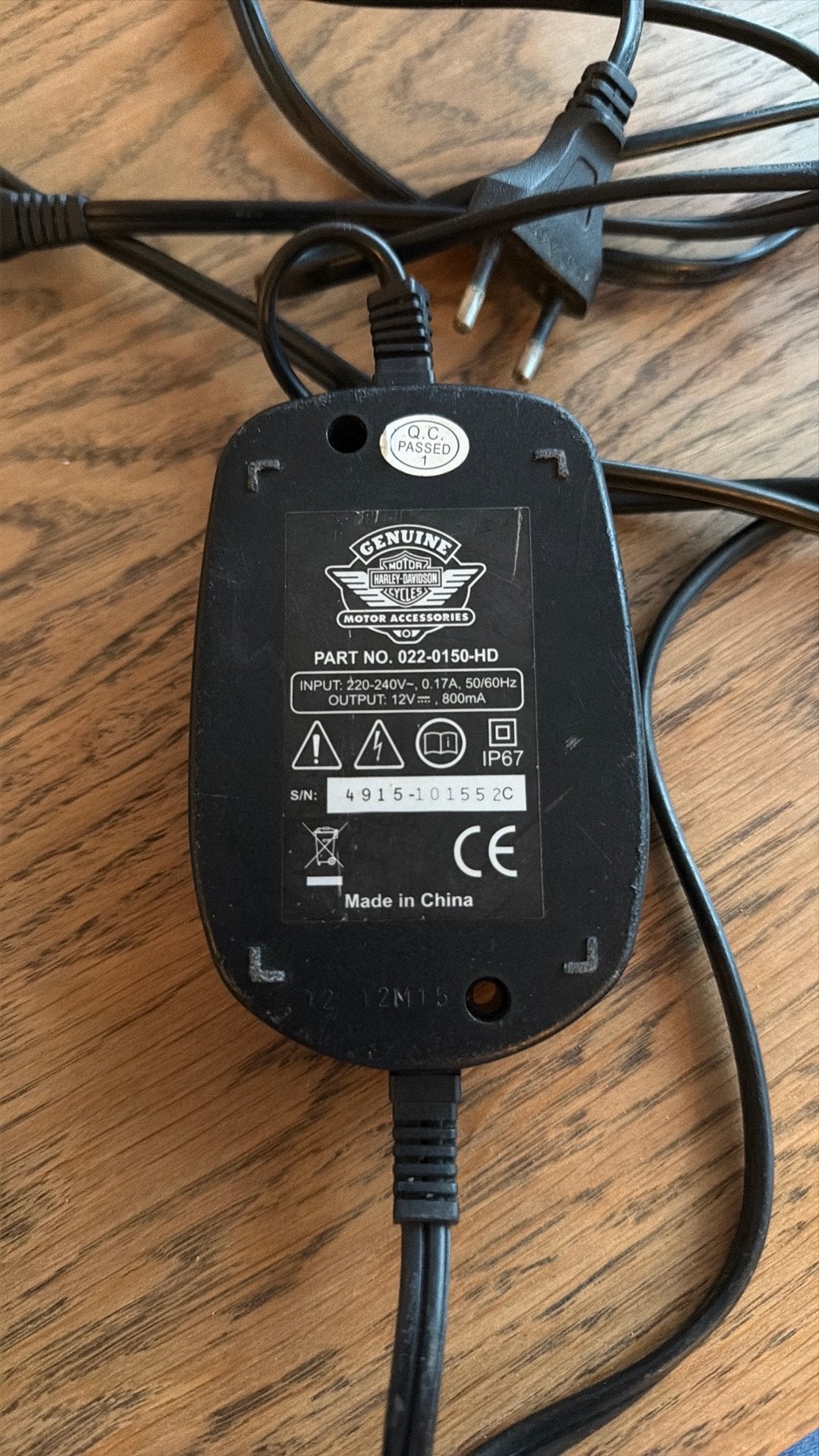 Chargeur Harley Davidson, Enlèvement ou Envoi, Utilisé