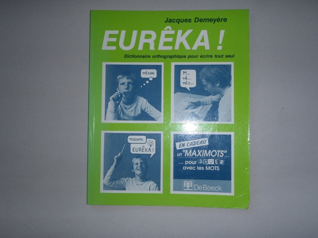 Livre EUREKA - dictionnaire orthographique, Enlèvement ou Envoi, Comme neuf, Primaire, Français