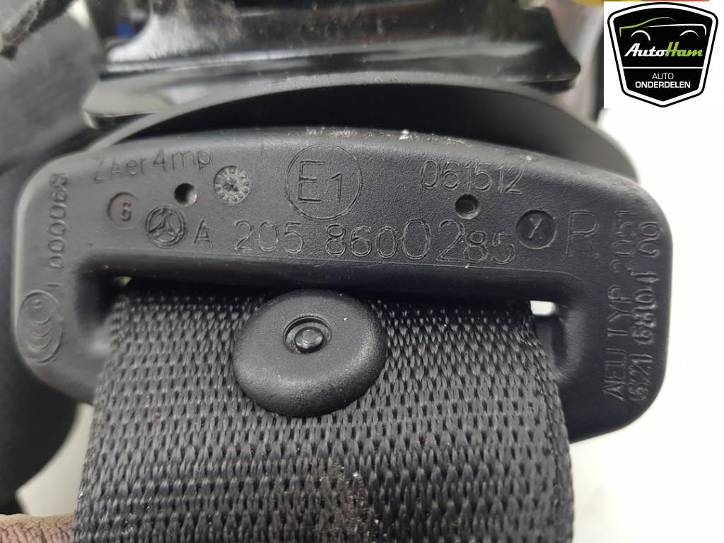 CEINTURE DE SECURITE AVANT DROIT Mercedes-Benz C (W205), Autos : Pièces & Accessoires, Habitacle & Garnissage, Mercedes-Benz, Utilisé