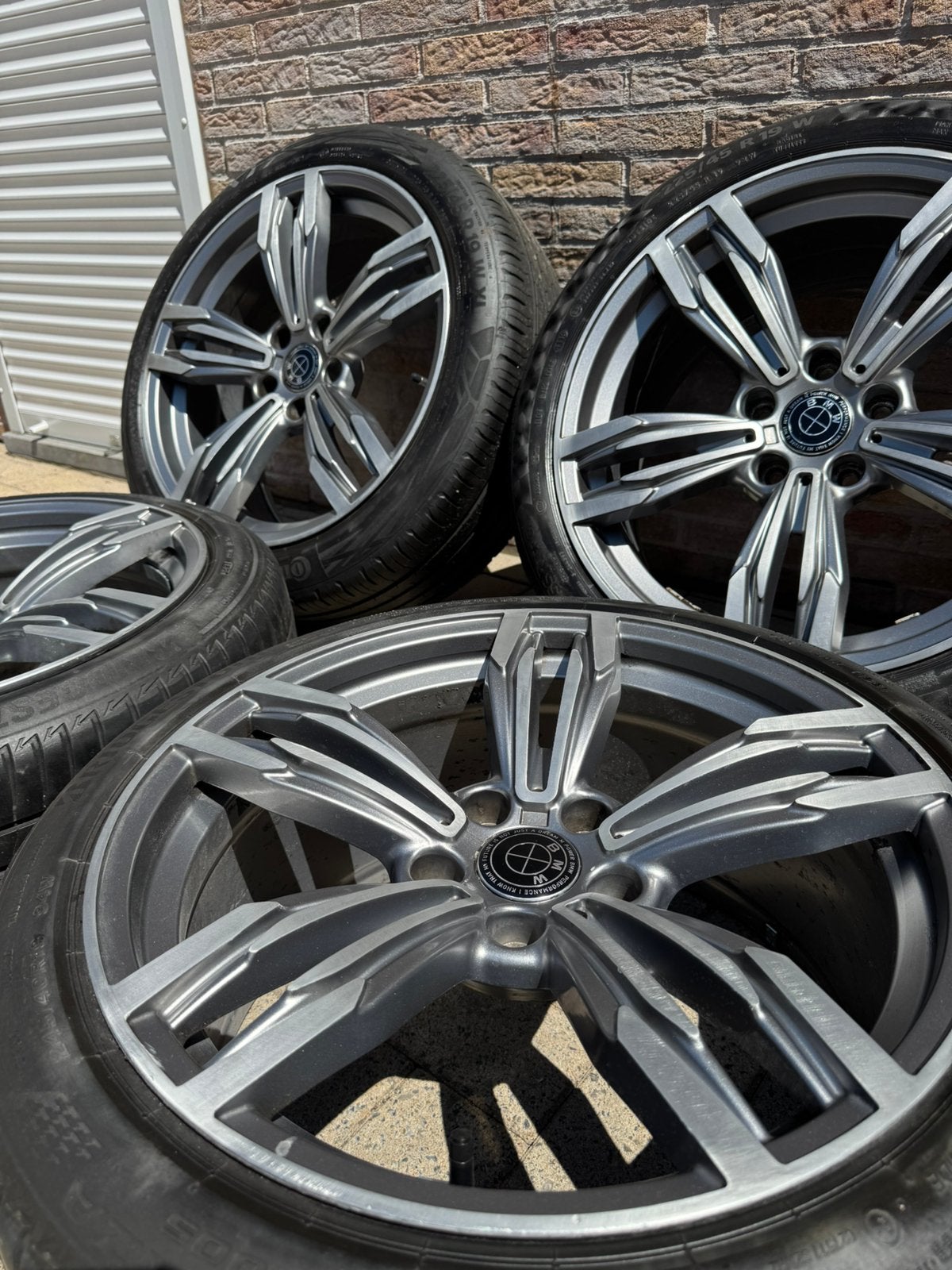 19' BMW-breedset (2x 8,5/2x 9,5m), Ophalen