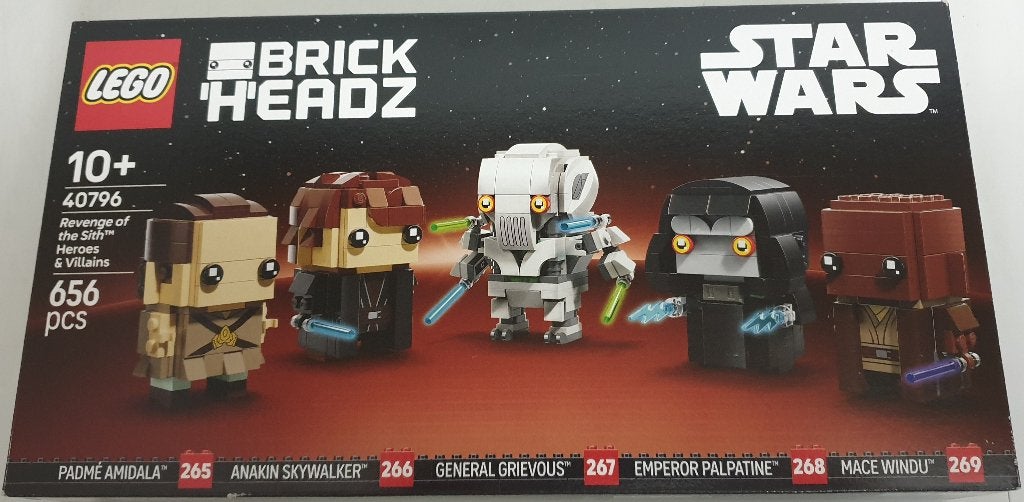 LEGO 40796 Revenge of the Sith helden en schurken - NIEUW, BrickHeadz, Lego, Nieuw, Ophalen of Verzenden
