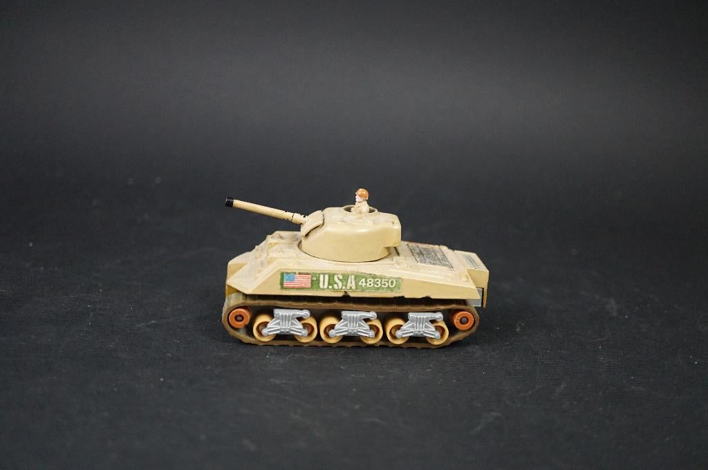 Débardeur Matchbox Sherman - 1974 - TOP vintage, Enlèvement ou Envoi