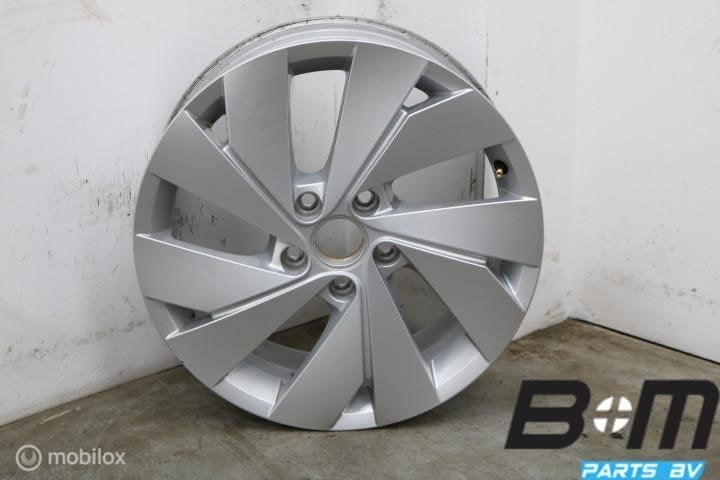 ORIGINEEL! 1 losse 17 inch Belmont velg VW Golf 8 5H0601025B, Utilisé, Jante(s)