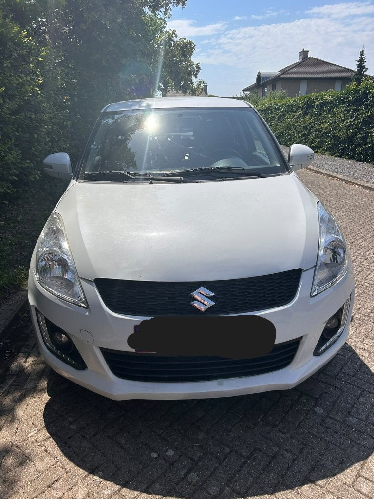 Witte Suzuki Swift, Autos, Suzuki, Cuir, Achat, Boîte manuelle, 5 portes