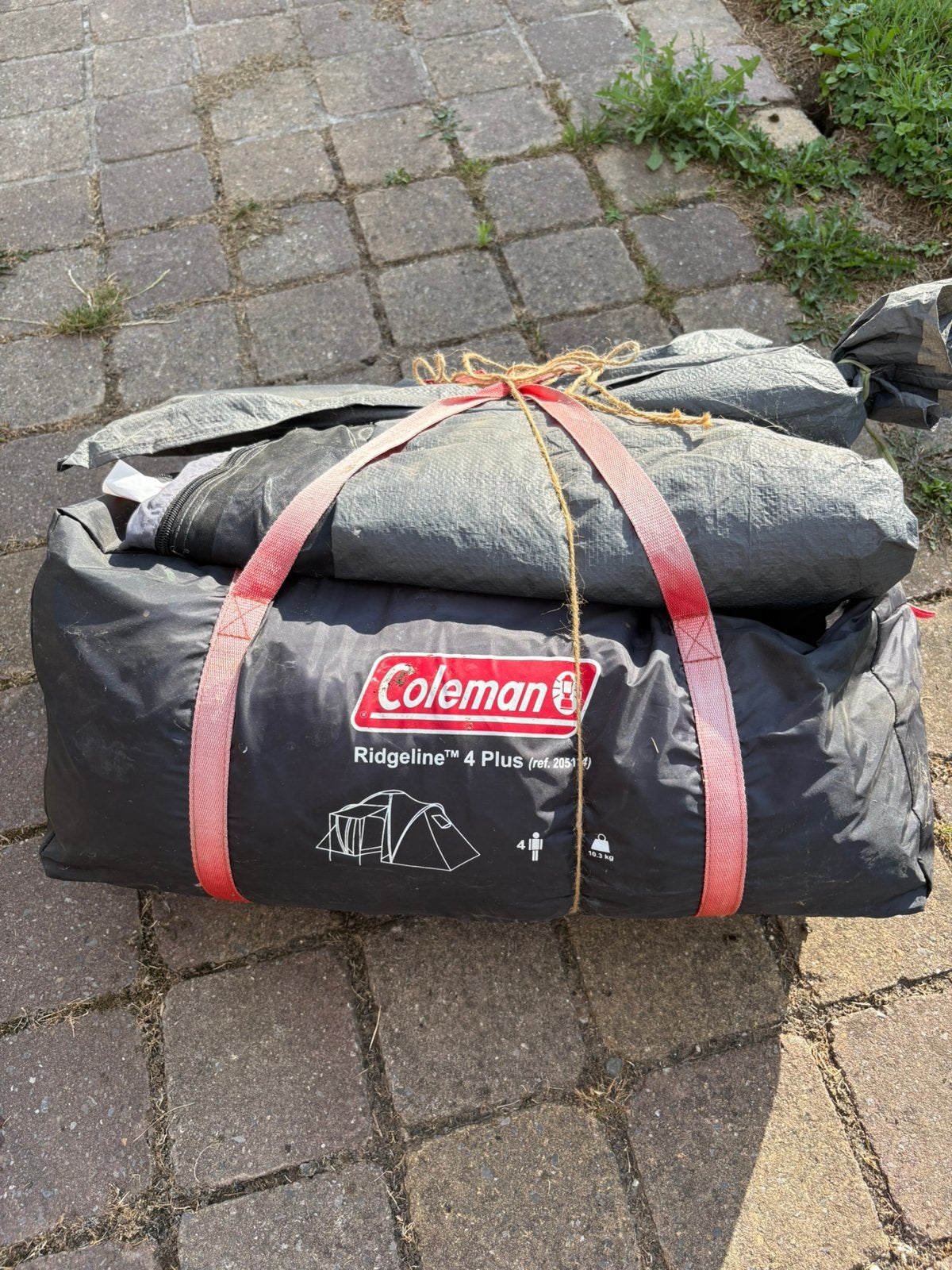 Coleman tent, Ophalen, Zo goed als nieuw