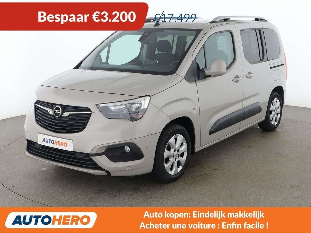 Opel Combo Life 1.5 CDTI Edition (automatique), Achat, Euro 6, Détection des panneaux routiers, 1505 kg
