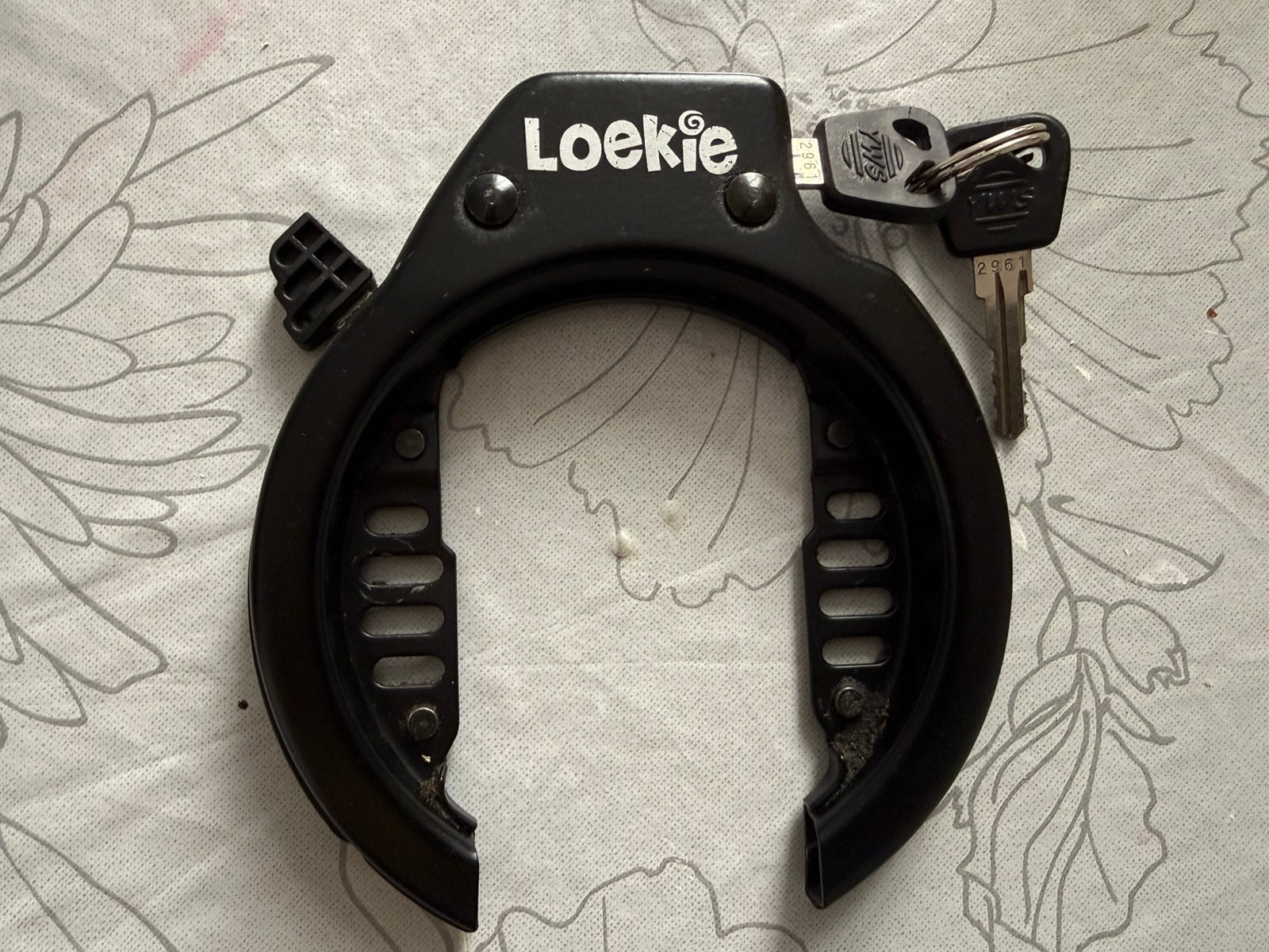 Loeki fietsslot, Motoren, Accessoires | Sloten, Ophalen of Verzenden, Zo goed als nieuw