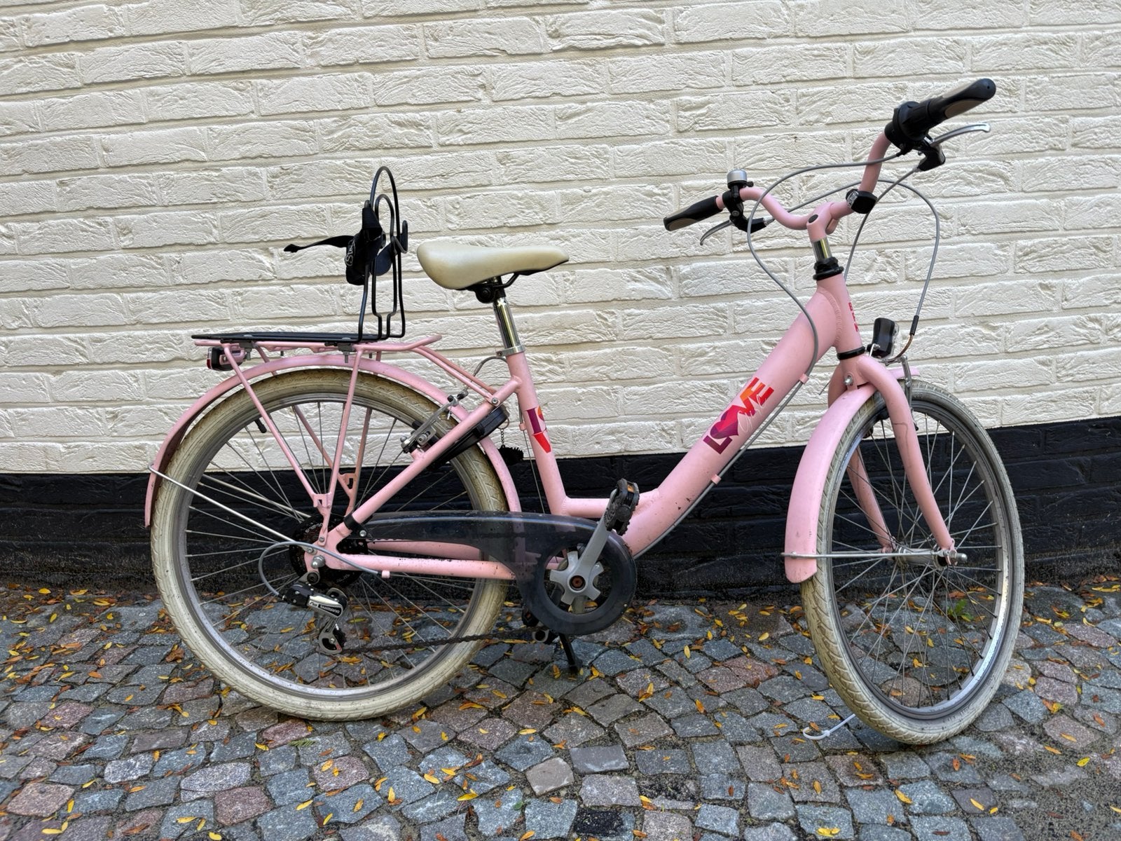 Meisjes fiets, Fietsen en Brommers, Ophalen, Zo goed als nieuw, 24 inch