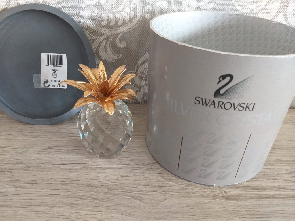 Swarovski, ananas, Collections, Swarovski, Enlèvement ou Envoi, Comme neuf, Figurine