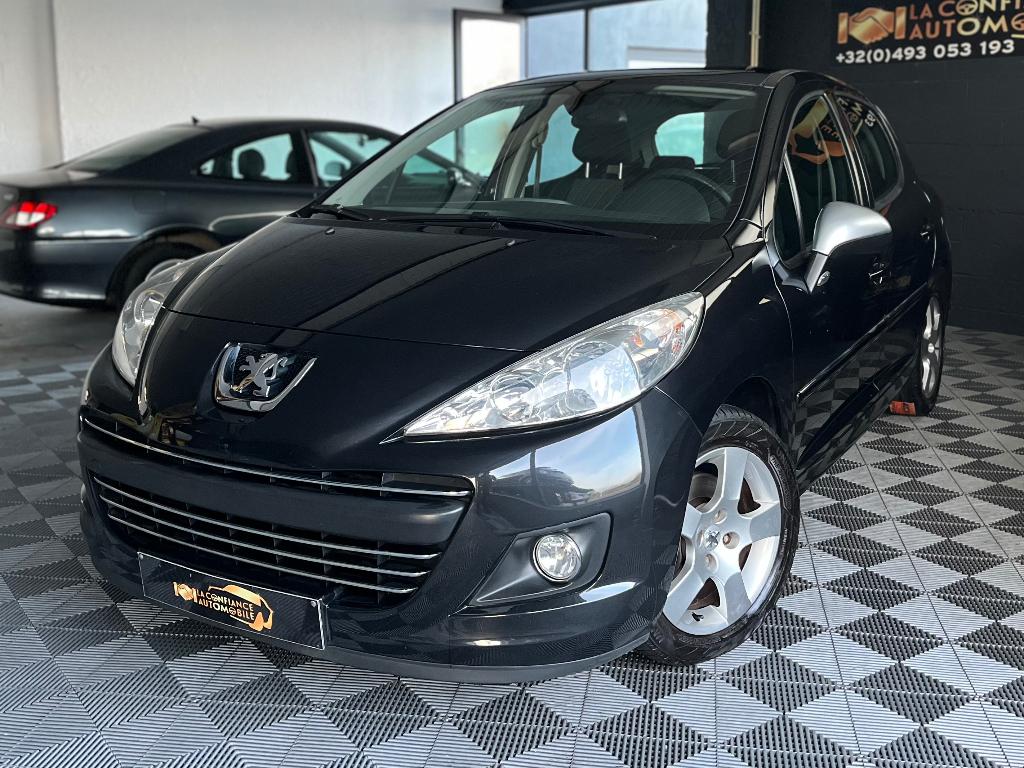Peugeot 207 1.6i 1er Propriétaire Garantie 12 mois, Euro 5, Achat, Noir, 5 portes