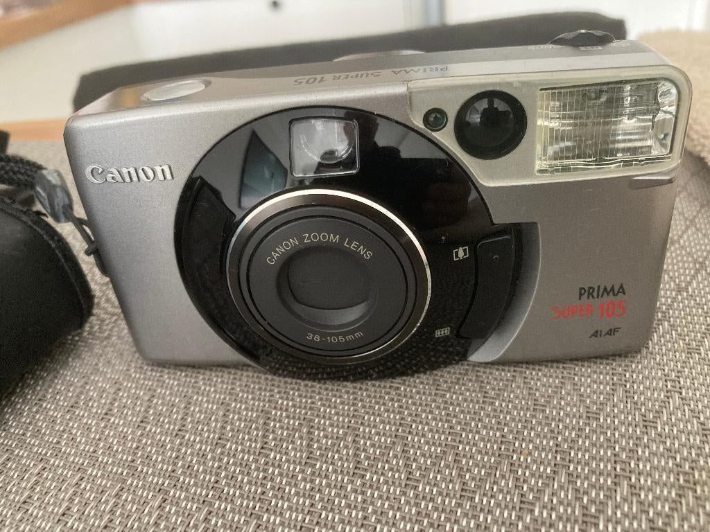 canon prima super 105, Audio, Tv en Foto, Ophalen of Verzenden, Gebruikt, Standaardlens