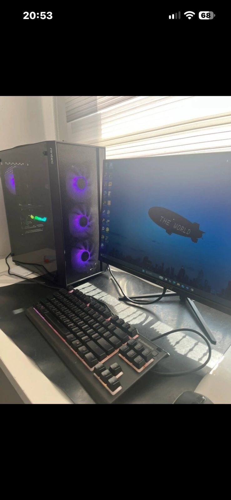 Gaming PC RTX 3070 TI, Enlèvement ou Envoi, Comme neuf, Gaming