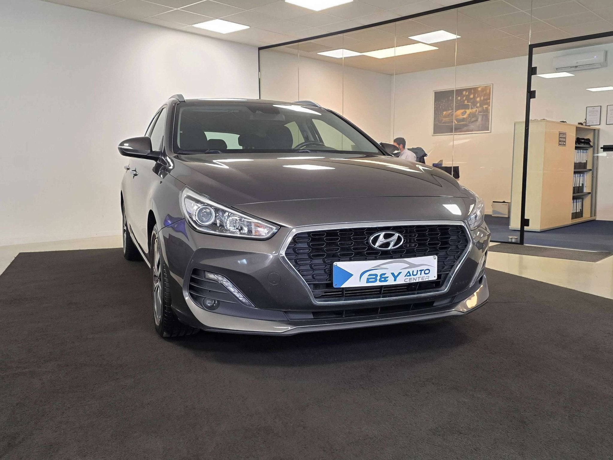 Hyundai i30 SW 1.0 T-GDi Sky (bj 2019), Auto's, Voorwielaandrijving, Stof, Gebruikt, Bruin