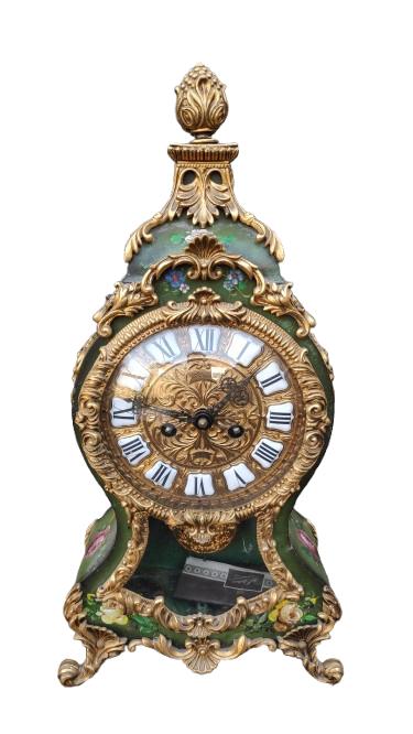 Vintage mantelklok Schmid, Antiek en Kunst, Ophalen