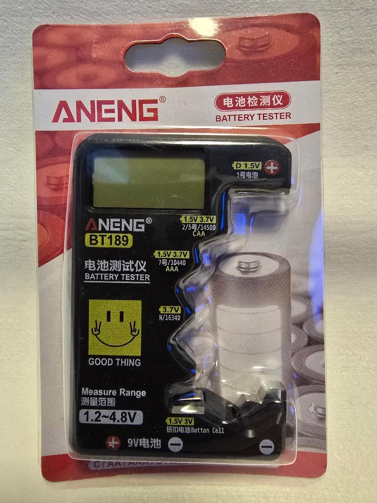 Batterijtester Digitaal display - Nieuw originele verpakking, Ophalen of Verzenden, Nieuw