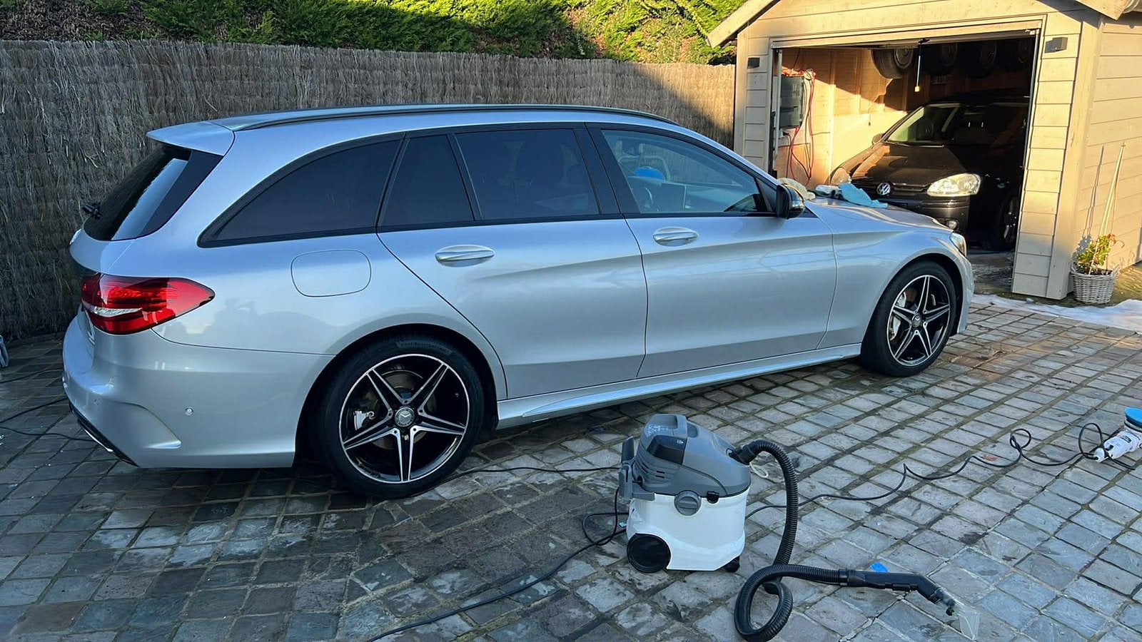 Marcedes-Benz c160 AMG line, Auto's, Mercedes-Benz, Achterwielaandrijving, 4 cilinders, 1600 cc, Leder