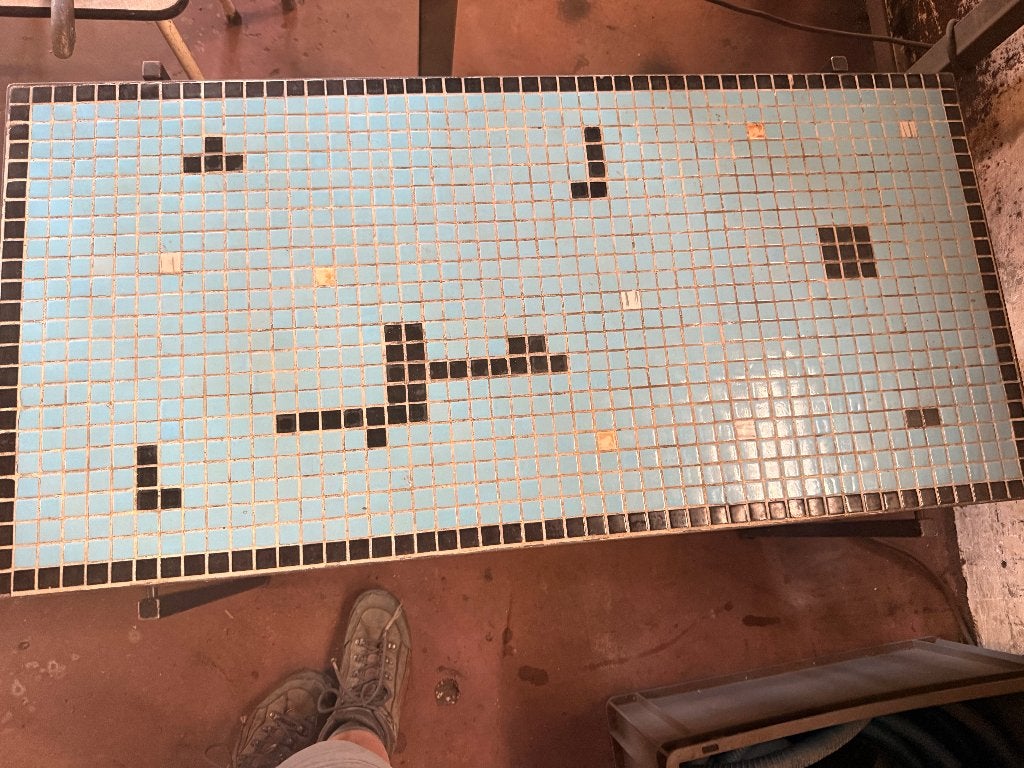 salontafel vintage, Ophalen, Gebruikt, Metaal