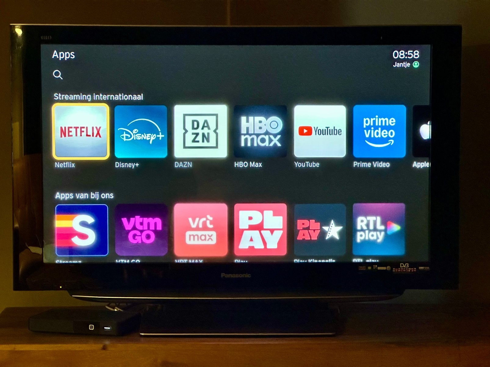 Panasonic Plasma tv, Enlèvement, Comme neuf, Panasonic
