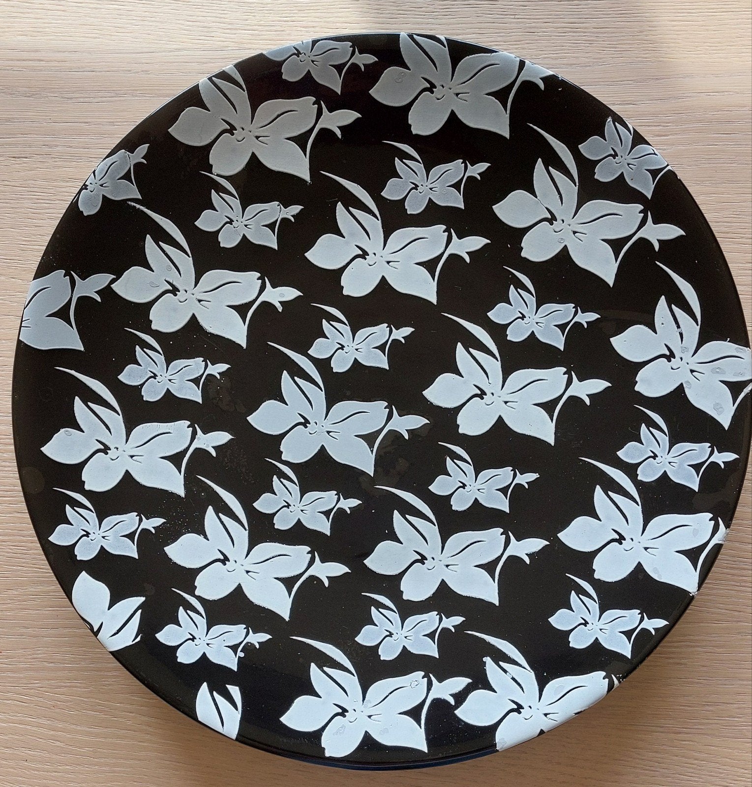 Mooie stenen schaal, doorsnede 46 cm, Ophalen