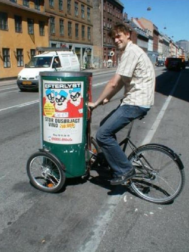 Nihola posterbike bakfiets te koop, Fietsen en Brommers, Ophalen