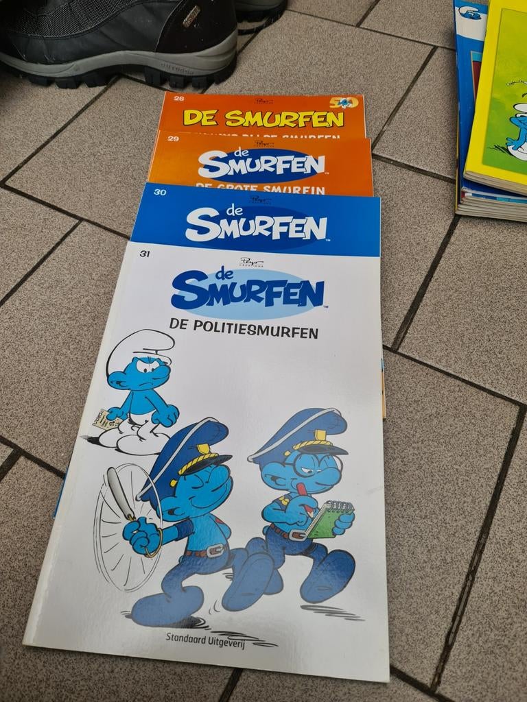 Smurfen, Boeken, Ophalen