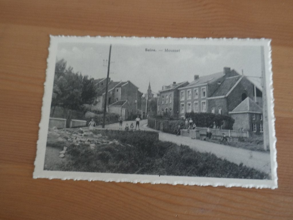 blegny sauve mousset, Envoi, Non affranchie, Liège